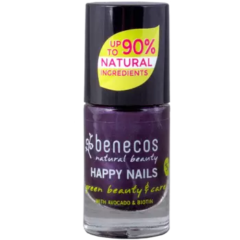 Классический сливовый лак для ногтей Benecos, 5 мл