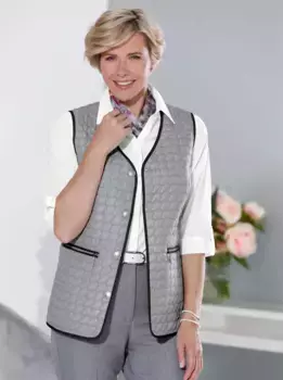 Классический стеганый жилет Classic, серый