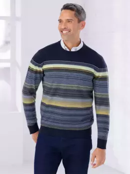 Классический свитер с круглым вырезом "свитер с круглым вырезом" Classic, желтый