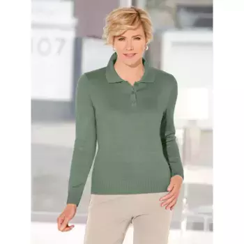 Классический свитер с воротником стойкой "Пуловер" Classic, синий