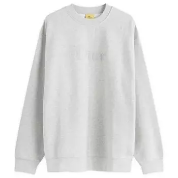 Классический свитшот с логотипом Dime, серый