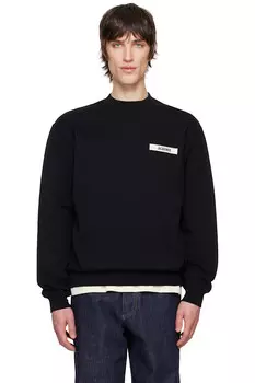 Классический свитшот 'the gros grain' Jacquemus, черный