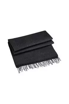 Классический тканый шарф большого размера Beechfield, серый