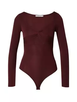 Классический топ ABOUT YOU Shirt Bodysuit Paige, темно-красный