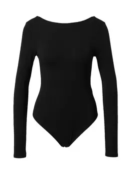 Классический топ EDITED Shirt Bodysuit Callisto, черный