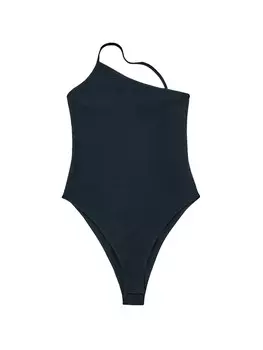 Классический топ EDITED Shirt Bodysuit Joke, черный