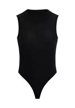 Классический топ eggo Shirt Bodysuit, черный