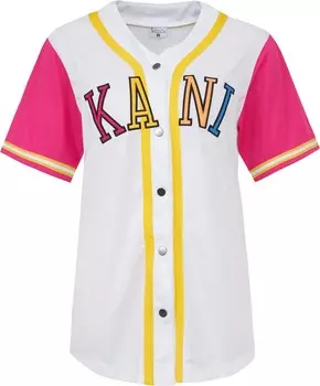 Классический топ Karl Kani Shirt, белый