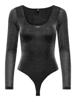 Классический топ ONLY Shirt Bodysuit ONLAMERA, черный