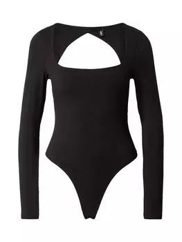 Классический топ ONLY Shirt Bodysuit ONLLIVE LOVE, черный