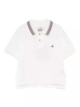 Классический топ-поло Vivienne Westwood, белый