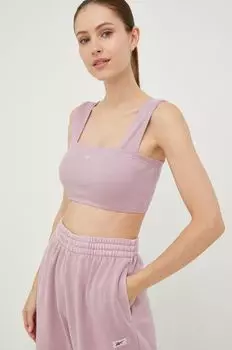 Классический топ Reebok Reebok, фиолетовый