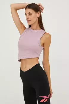 Классический топ Reebok Reebok, розовый