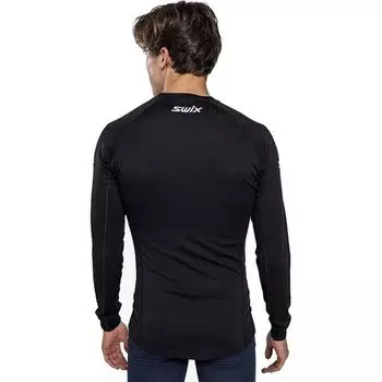 Классический топ с длинными рукавами RaceX мужской Swix, черный
