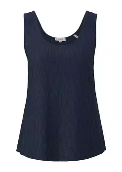 Классический топ s.Oliver Shirt, ночной синий