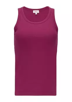 Классический топ s.Oliver Shirt, розовый
