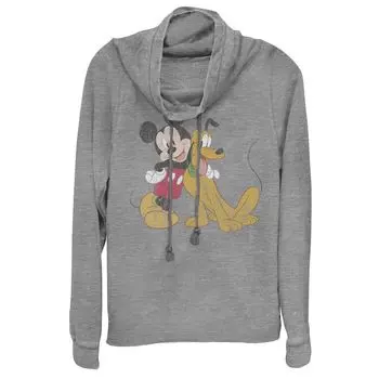 Классический топ с рисунком Friends Disney's Mickey Mouse & Pluto Juniors с хомутом и рисунком Licensed Character