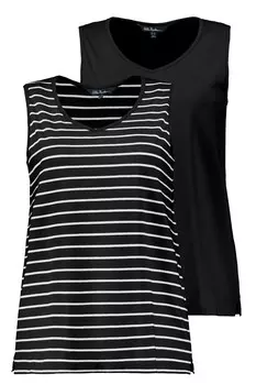 Классический топ Ulla Popken Shirt, черный
