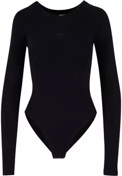 Классический топ Urban Classics Shirt Bodysuit, черный