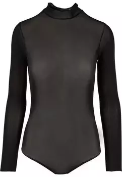 Классический топ Urban Classics Shirt Bodysuit, черный