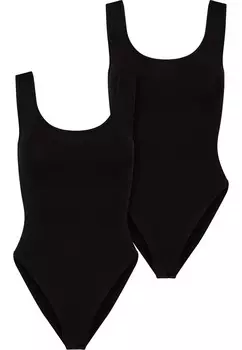 Классический топ Urban Classics Shirt Bodysuit, черный