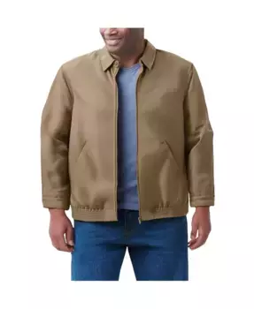 Классический водостойкий бомбер Big & Tall KingSize, коричневый/бежевый
