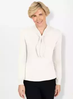 Классический вязаный свитер "Пуловер" Classic, цвет Ecru