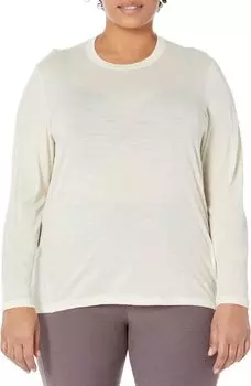 Классический всесезонный базовый слой из мериноса больших размеров с длинным рукавом Smartwool, цвет Natural