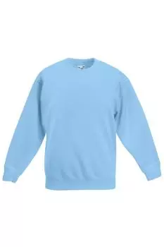 Свитшот классический втачной Fruit of the Loom, синий