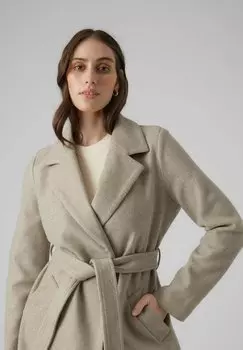 Классический жакет Vmfortuneaya Ss23 Noos Vero Moda, серебристая норка