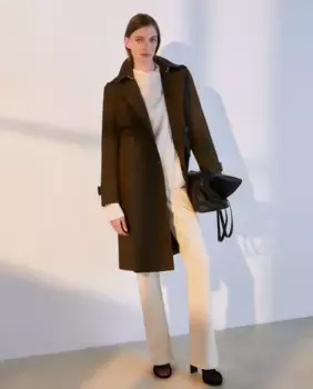 Классический женский тренч Woman El Corte Ingls, цвет Kaki