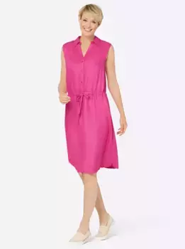 Классическое базовое платье-майка "Платье" Classic Basics, фуксия