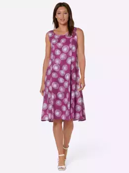 Классическое базовое платье-майка "Платье" Classic Basics, цвет Erika-Bedruckt