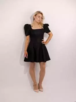 Классическое черное платье BeReal