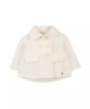 Классическое однотонное пальто Trussardi, белый