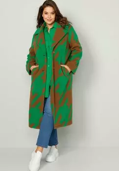 Классическое пальто Angel of Style, зеленый