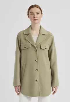 Классическое пальто ANN Milestone, хаки