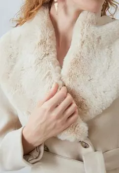 Классическое пальто Anna Field, бежевый