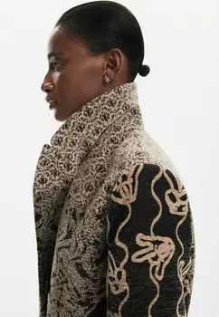 Классическое пальто Desigual, бежевый