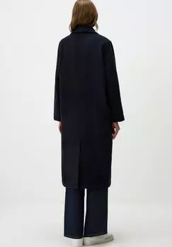 Классическое пальто DOUBLE-BREASTED LONG Jimmy Key, темно-синий