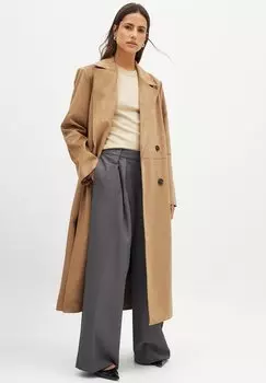 Классическое пальто DOUBLE BREASTED NA-KD, бежевый