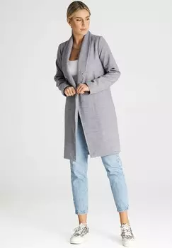 Классическое пальто Figl, серый