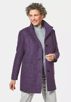 Классическое пальто GOLDNER, фиолетовый