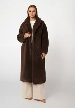 Классическое пальто Guess, коричневый