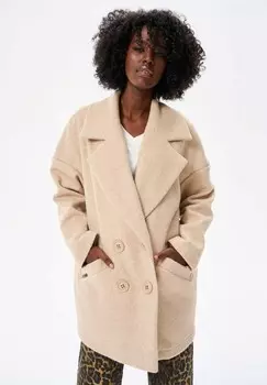 Классическое пальто INGRID blue shadow, бежевый