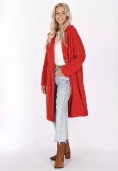 Классическое пальто IZIA, красный