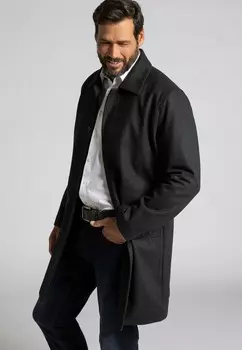 Классическое пальто JP1880, антрацит