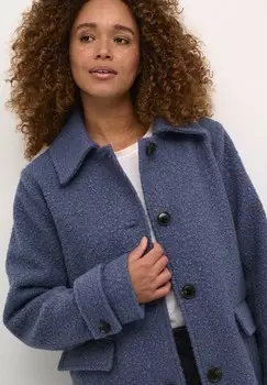 Классическое пальто Kaffe, синий