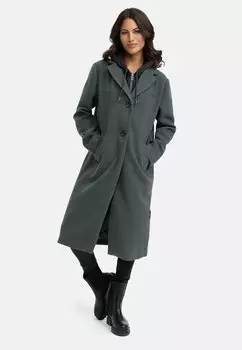 Классическое пальто KEKSTRAUM 14 Navahoo, цвет Stone Green