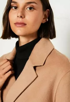 Классическое пальто LAWRENCE Etam, бежевый